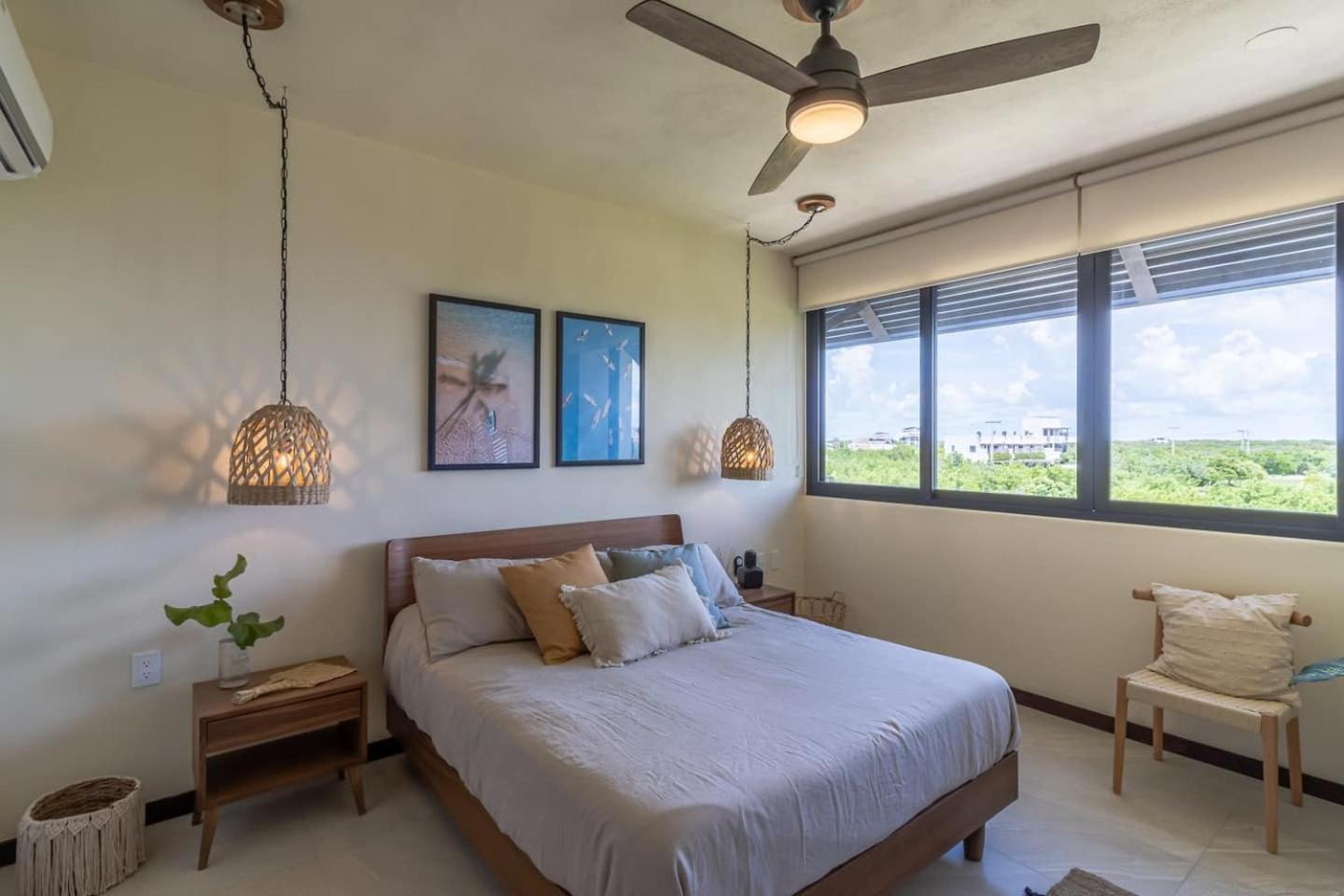 Hermoso Departamento Con Vista Al Mar Isla Holbox Luaran gambar