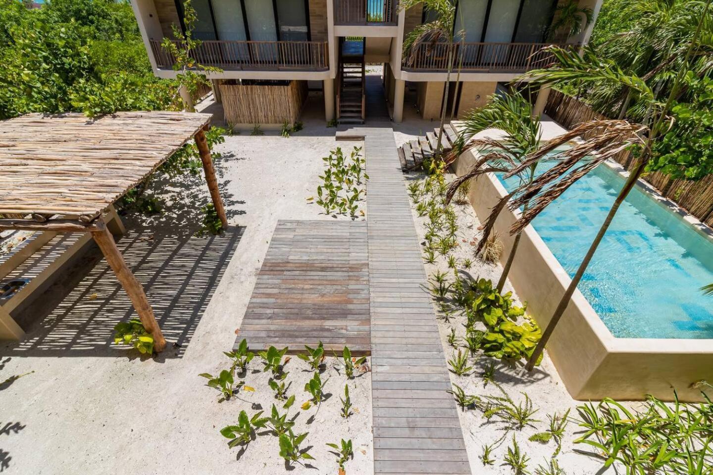 Hermoso Departamento Con Vista Al Mar Isla Holbox Luaran gambar
