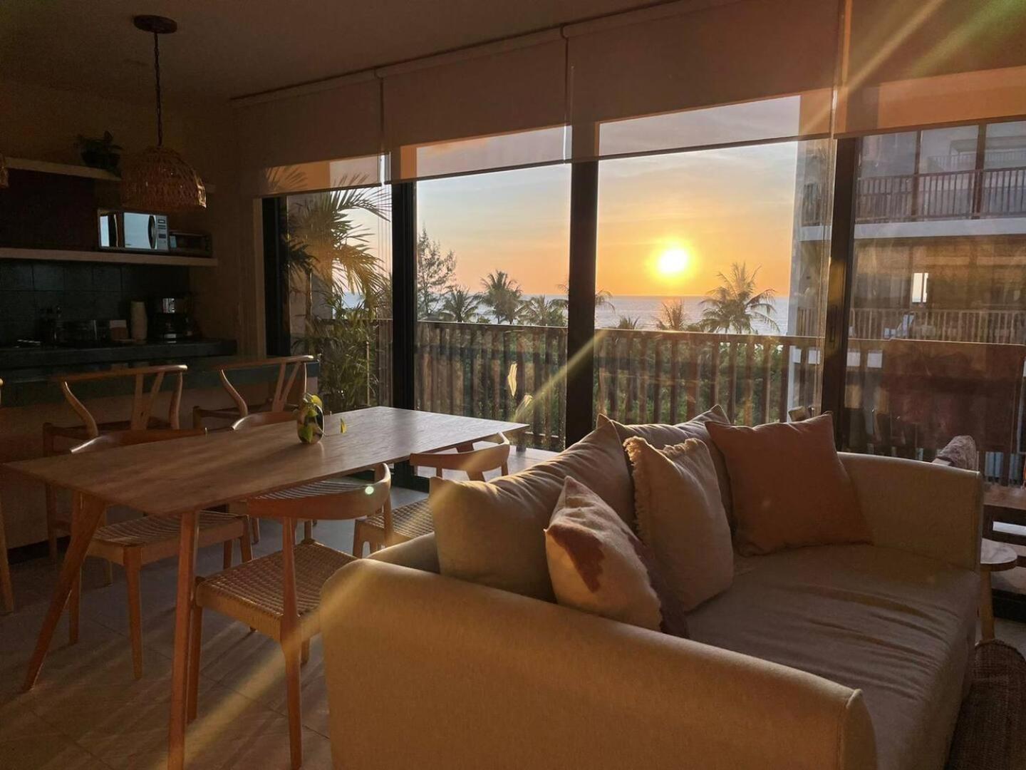 Hermoso Departamento Con Vista Al Mar Isla Holbox Luaran gambar