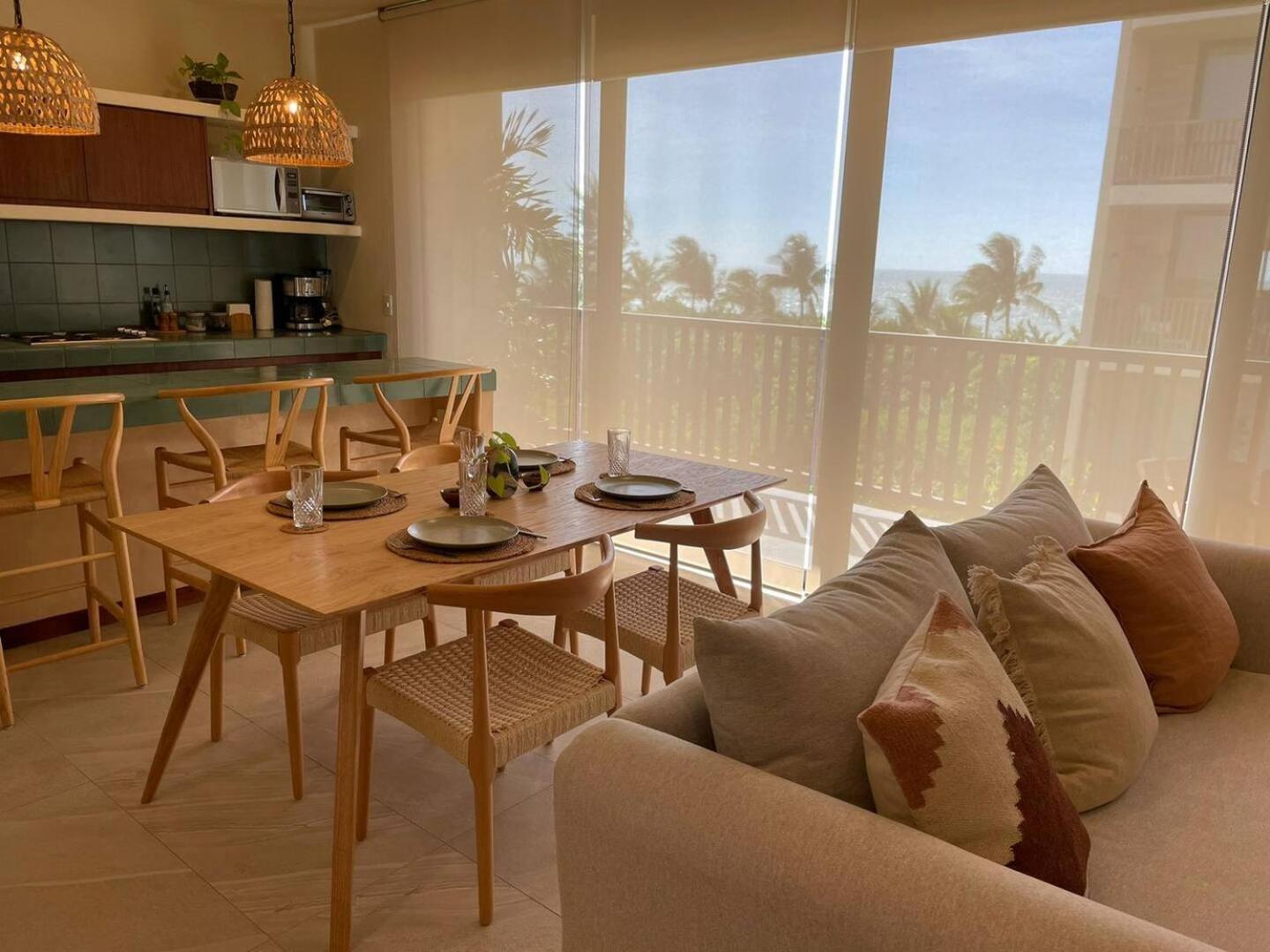 Hermoso Departamento Con Vista Al Mar Isla Holbox Luaran gambar
