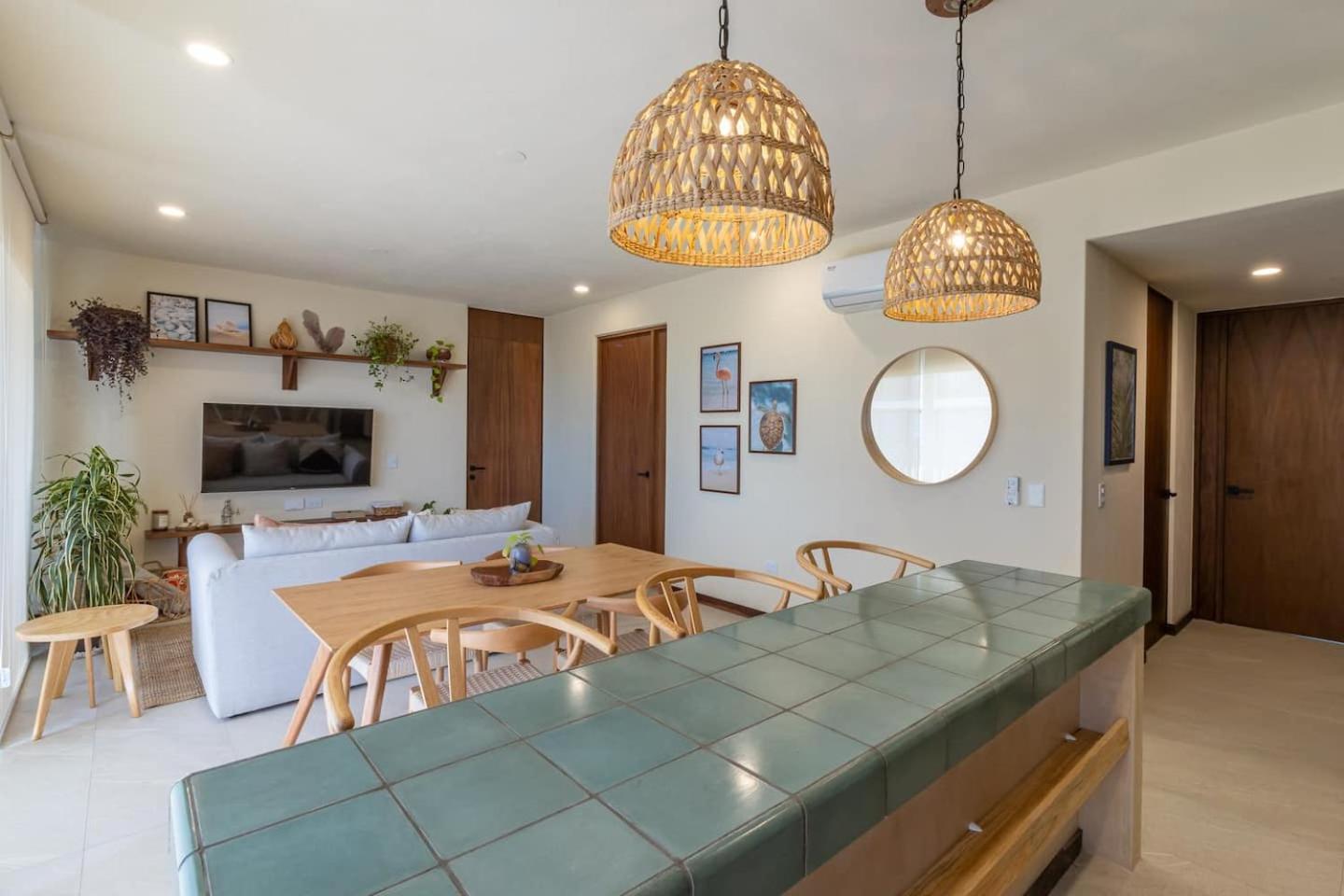 Hermoso Departamento Con Vista Al Mar Isla Holbox Luaran gambar