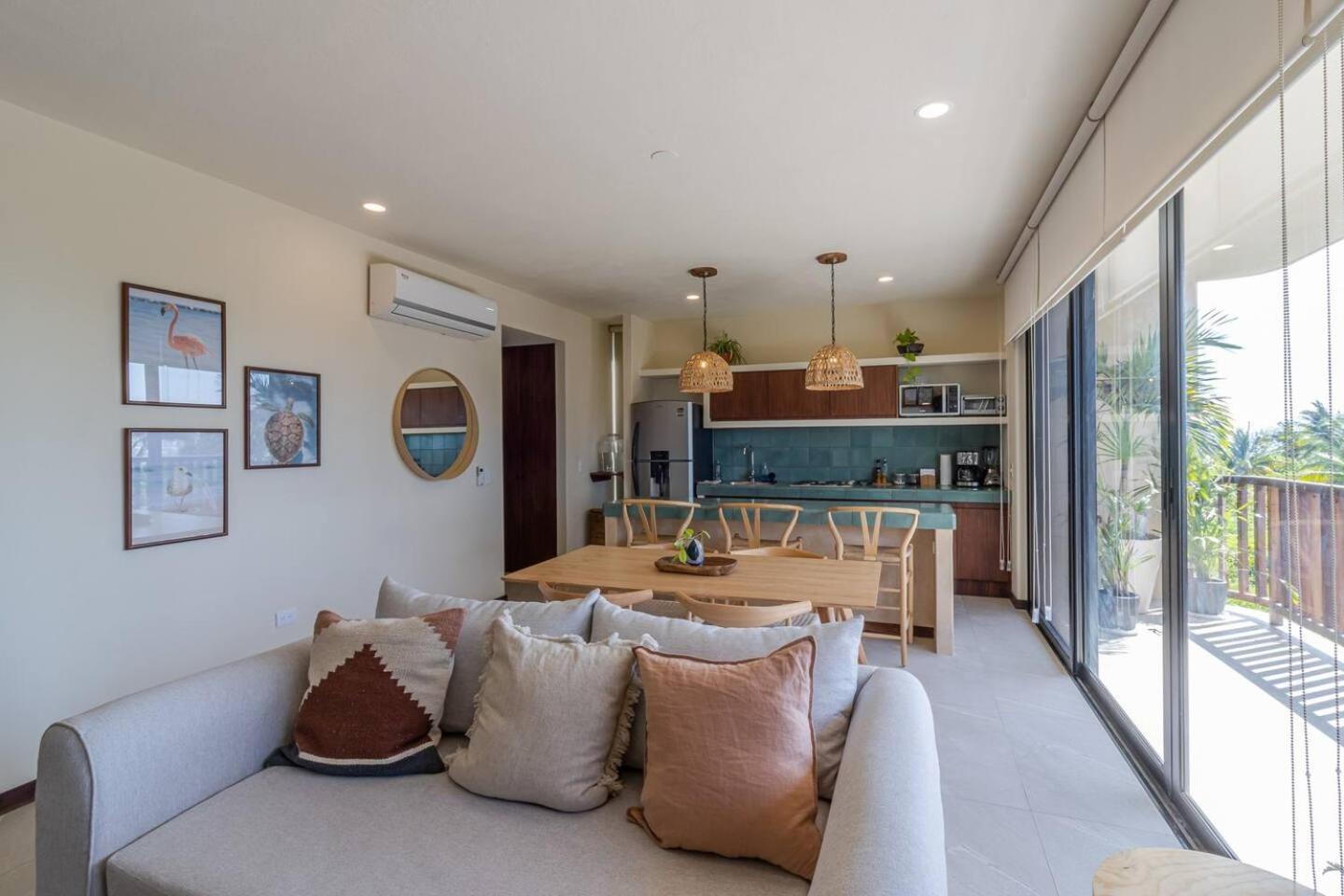 Hermoso Departamento Con Vista Al Mar Isla Holbox Luaran gambar